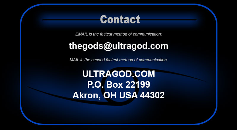 CONTACT ULTRAGOD