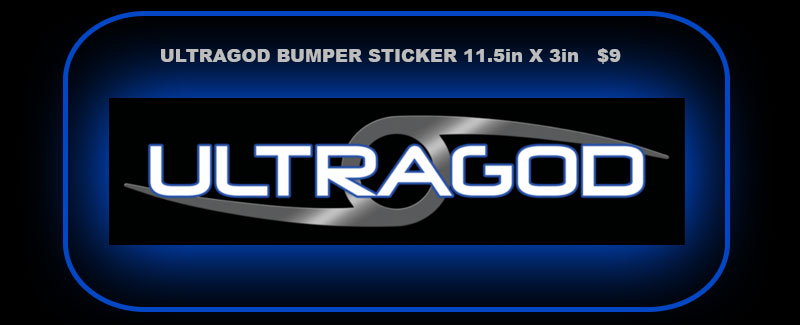 ULTRAGOD BUMMPER STICKER
